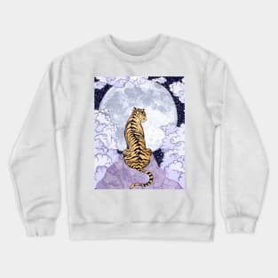 Tiger Moon Colour Version Crewneck Sweatshirt